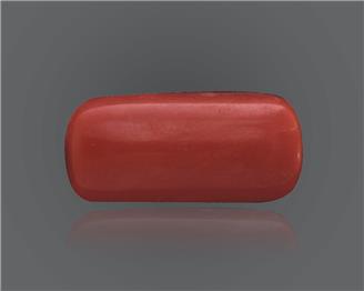 Red Coral (Moonga) Natural Certified 8.47 RATTI ( 48990 )